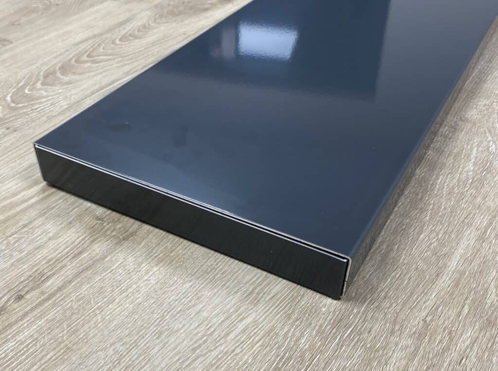 Embout de couvertine - pour mur de 20cm (maxi 23cm) gris 7016 brillant